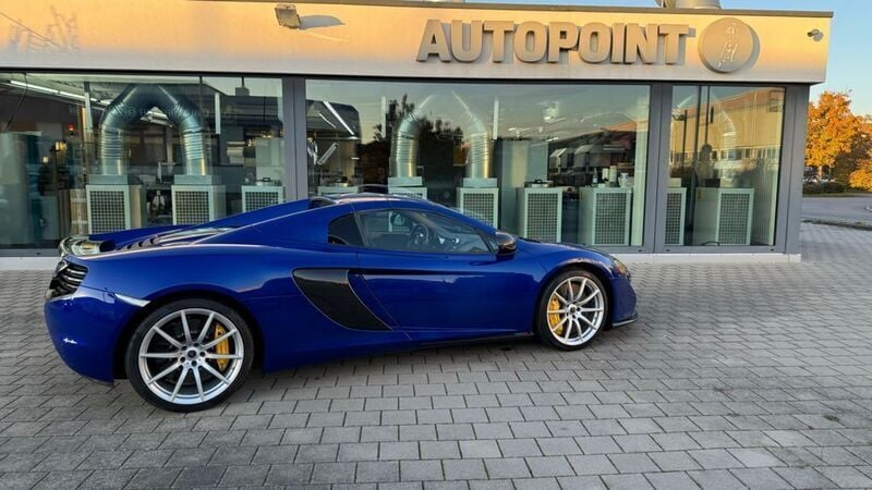 Gebraucht McLaren 650S 650 PS (478 kW) 2014 Aurora blue Cabrio