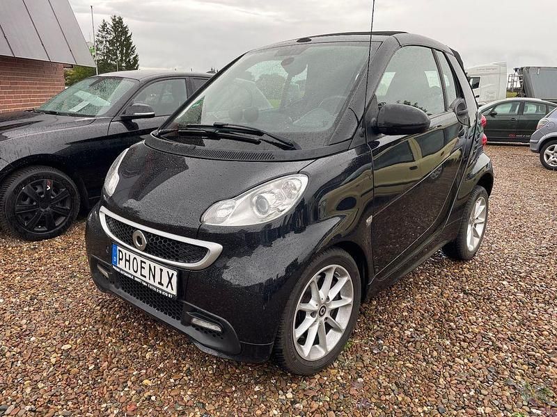 Schwarz Gebraucht 2015 Smart ForTwo Cabrio Cabrio | 7.999 € (Fairer Preis) - Bild 1/4
