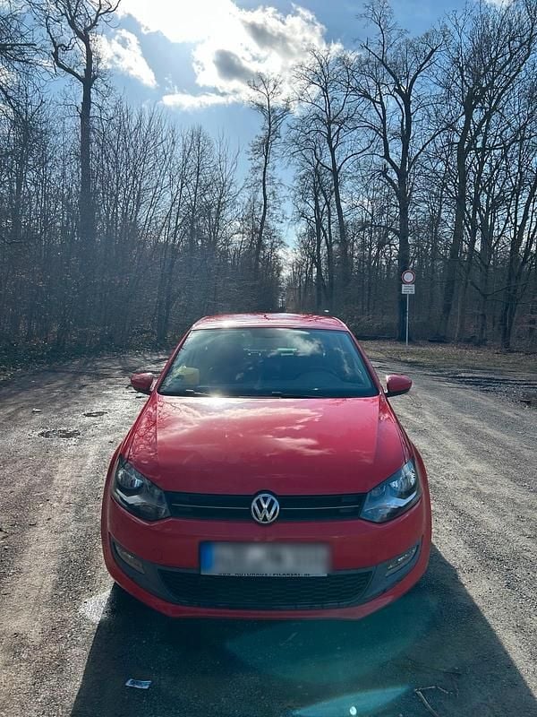 Gebraucht VW Polo 86 PS (63 kW) 2010 Rot Kleinwagen