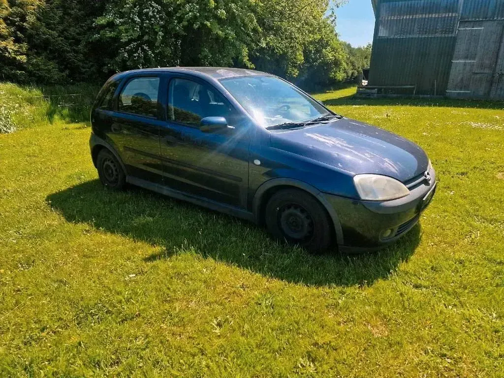Gebraucht Opel Corsa 2002 Blau Kleinwagen