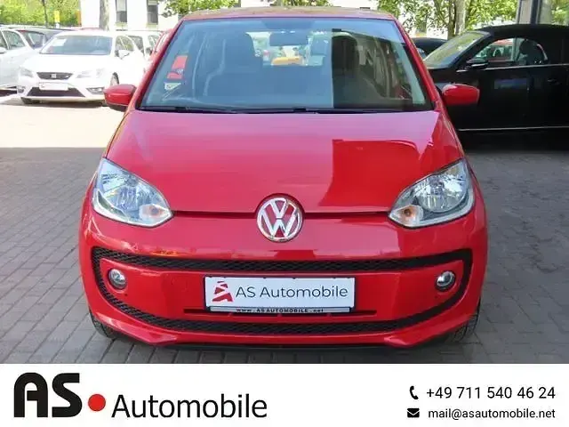 Gebraucht VW up! Highline 75 PS (55 kW) 2012 Rot Kleinwagen