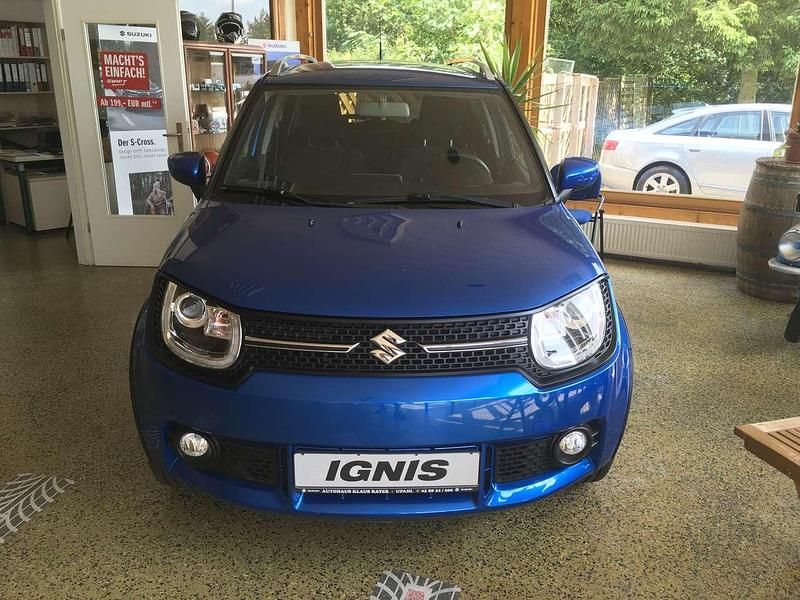 Speedy blue metallic Gebraucht 2020 Suzuki Ignis Comfort Kleinwagen | 13.590 € (Fairer Preis) - Bild 1/4