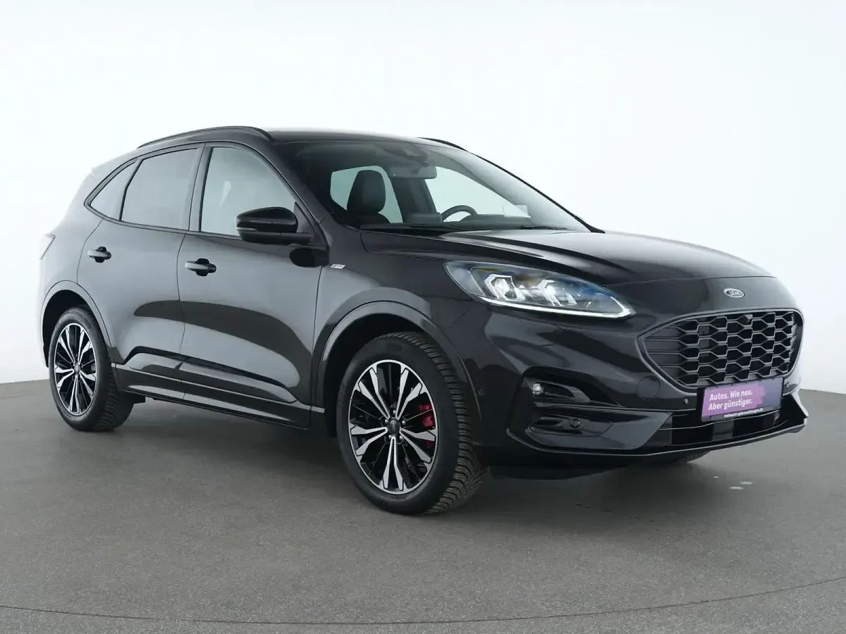 Gebraucht Ford Kuga ST-Line X 190 PS (139 kW) 2022 Obsidian schwarz SUV