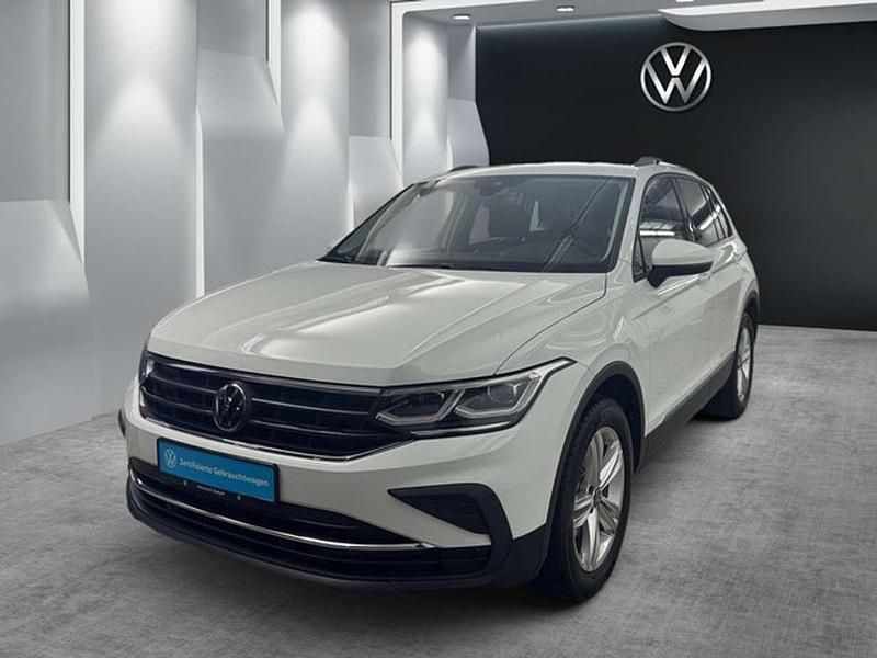Pure white Gebraucht 2023 VW Tiguan SUV | 35.780 € (Fairer Preis) - Bild 1/3