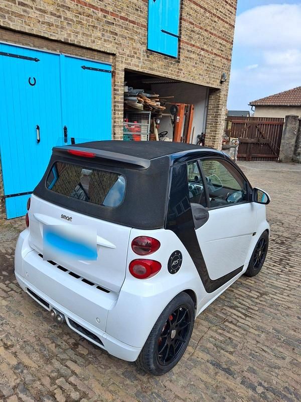 Gebraucht Smart ForTwo Cabrio Brabus 71 PS (52 kW) 2007 Weiß Cabrio