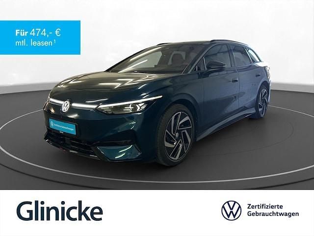 Blau Gebraucht 2024 VW ID.7 Pro Limousine | 47.680 € (Teuer) - Bild 1/3