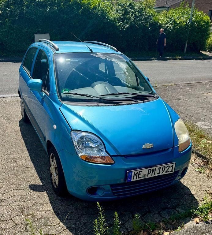 Blau Gebraucht 2007 Chevrolet Matiz SE Kleinwagen | 740 € (Guter Preis) - Bild 1/4