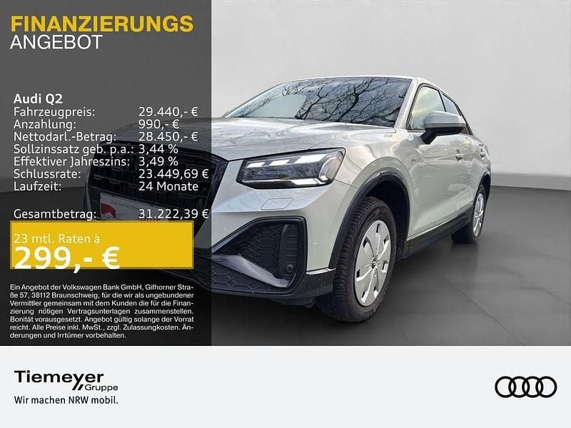 Silber Gebraucht 2024 Audi Q2 S-Line SUV | 29.440 € (Etwas zu teuer) - Bild 1/4