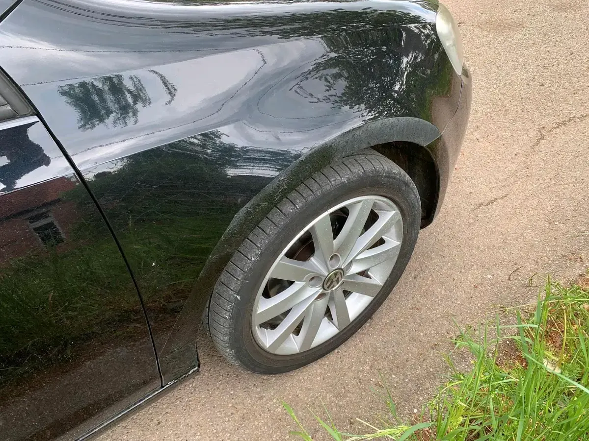 Gebraucht VW Golf VI 122 PS (89 kW) 2008 Schwarz Kleinwagen