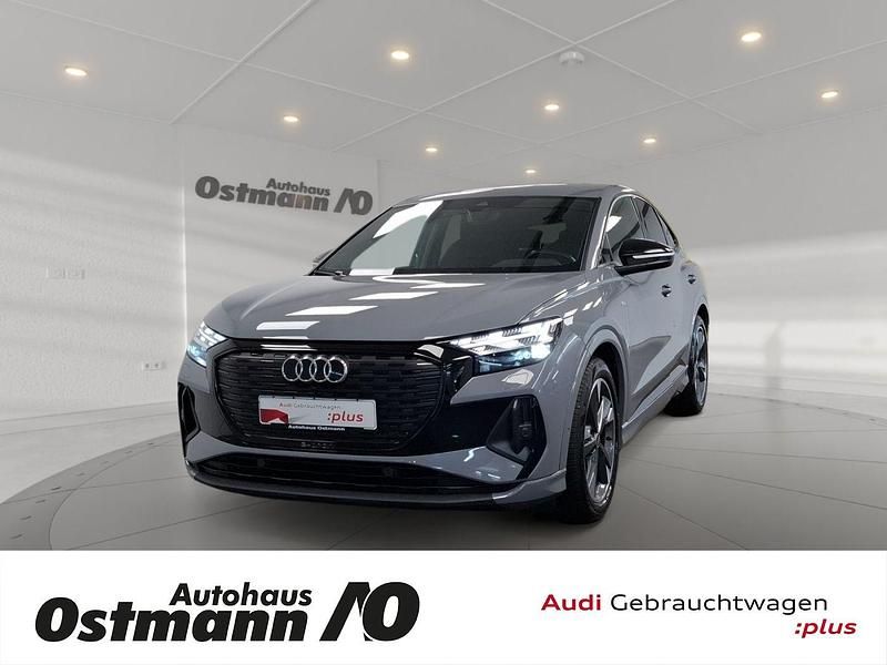 Kieselgrau Gebraucht 2022 Audi Q4 Sportback e-tron Basis SUV | 29.850 € (Teuer) - Bild 1/4