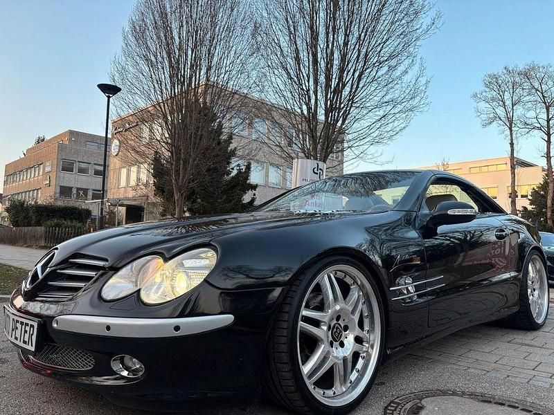 Gebraucht Mercedes SL350 245 PS (180 kW) 2004 Obsidianschwarz  metalliclack Cabrio