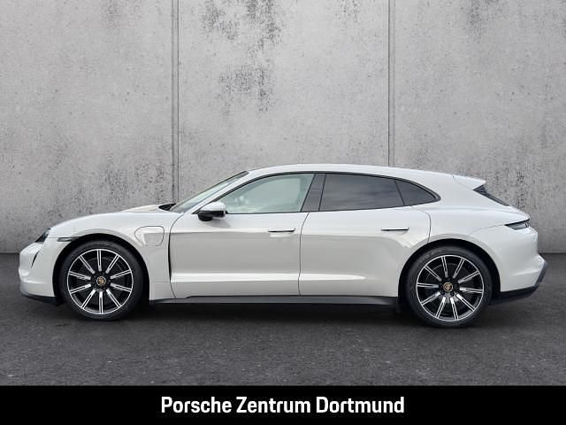 Gebraucht Porsche Taycan Sport Turismo 300 kW (408 PS) 2022 Weiss Kombi