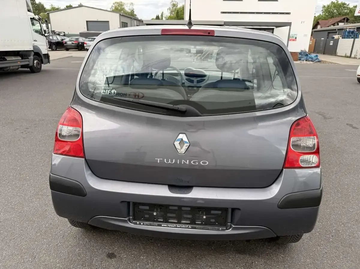 Gebraucht Renault Twingo Expression 58 PS (42 kW) 2009 Grey blue Kleinwagen