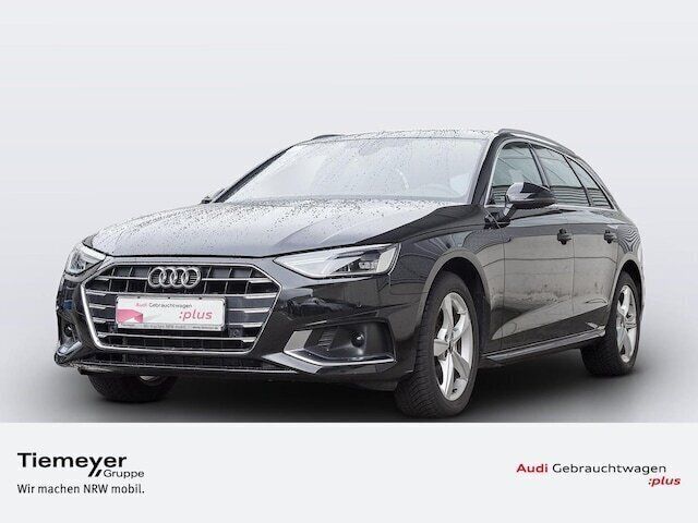 Mythosschwarz metallic Gebraucht 2024 Audi A4 Advanced Plus Kombi | 38.790 € (Teuer) - Bild 1/4