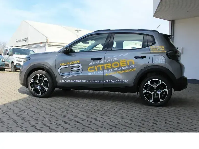 Gebraucht Citroën C3 101 PS (74 kW) 2025 Grau Kleinwagen