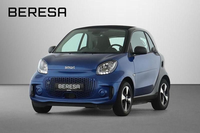 Blau Gebraucht 2021 Smart ForTwo Electric Drive Coupé | 8.950 € (Fairer Preis) - Bild 1/4