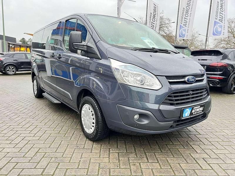 Gebraucht Ford Transit Tourneo 125 PS (91 kW) 2014 Midnight skygrau metallic Van / Kleinbus