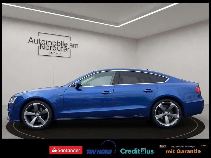 Gebraucht Audi A5 Sportback S-Line 144 PS (105 kW) 2016 Sepangblau perleffekt Kleinwagen