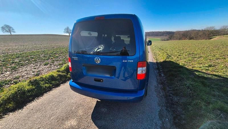 Gebraucht VW Caddy 140 PS (102 kW) 2009 Blau Van / Kleinbus