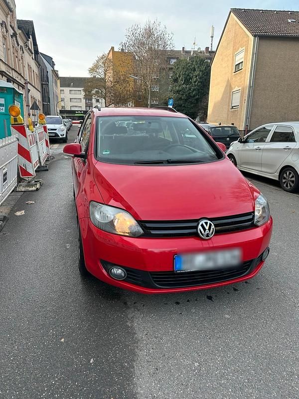 Gebraucht VW Golf VI 2009 Rot Kleinwagen