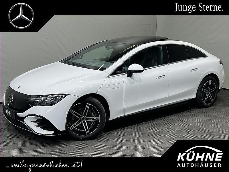 Weiß Gebraucht 2023 Mercedes EQE350 AMG Limousine | 44.750 € (Superpreis) - Bild 1/4