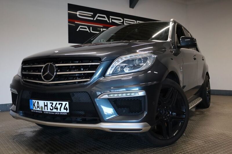 Tenoritgrau metalliclack Gebraucht 2013 Mercedes ML63 AMG AMG SUV | 31.900 € (Fairer Preis) - Bild 1/4