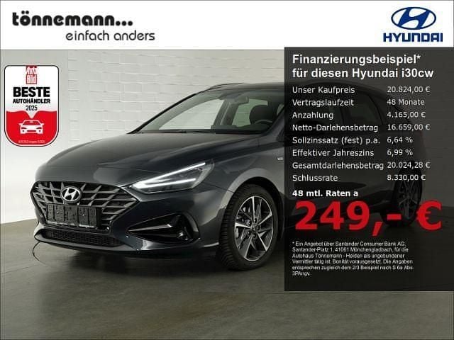 Grau Gebraucht 2022 Hyundai i30 Edition 30+ Kombi | 20.824 € (Guter Preis) - Bild 1/4