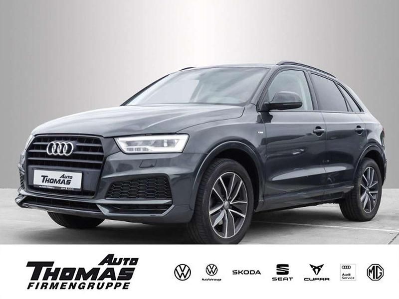 Camouflage green, metallic Gebraucht 2018 Audi Q3 S-Line SUV | 21.580 € (Superpreis) - Bild 1/2