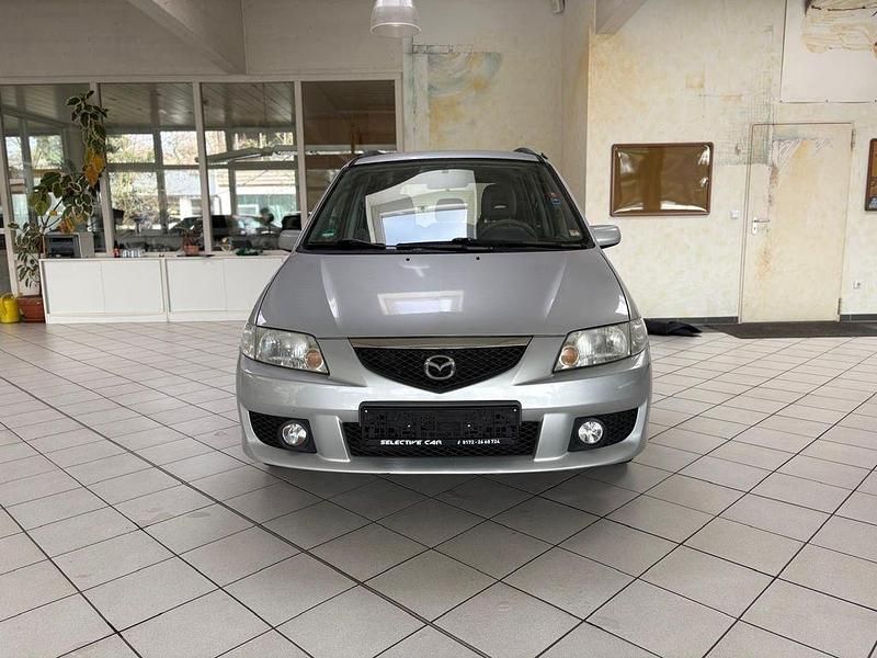 Gebraucht Mazda Premacy Sportive 131 PS (96 kW) 2002 Silber Van / Kleinbus