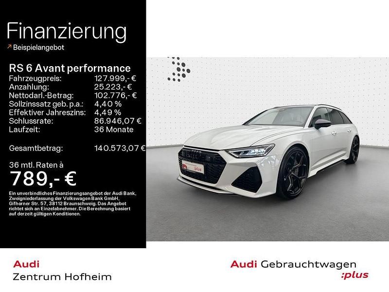 Gebraucht Audi RS6 Performance 630 PS (463 kW) 2025 Weiß Kombi