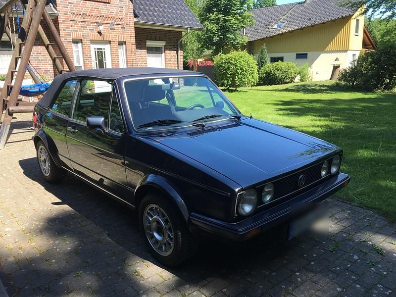 Gebraucht VW Golf Cabriolet 72 PS (52 kW) 1986 Blau Cabrio
