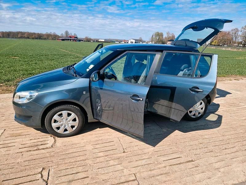 Gebraucht Skoda Fabia 69 PS (50 kW) 2014 Grau Kleinwagen