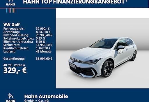 Gebraucht VW Golf VIII R-line 150 PS (110 kW) 2025 Weiß Limousine