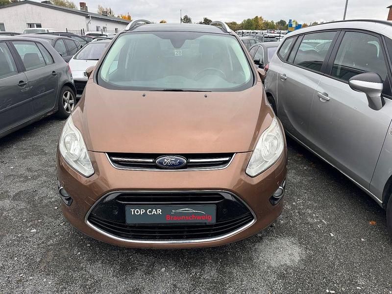 Braun Gebraucht 2013 Ford Grand C-Max Titanium Van / Kleinbus | 2.900 € (Superpreis) - Bild 1/4