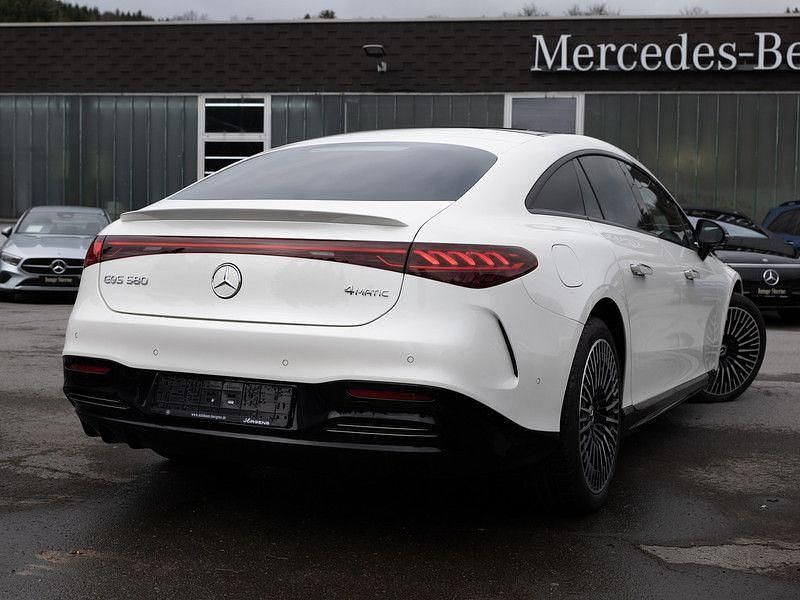 Gebraucht Mercedes EQS580 AMG 384 kW (523 PS) 2025 Weiss manufaktur diamantweiss bright Limousine