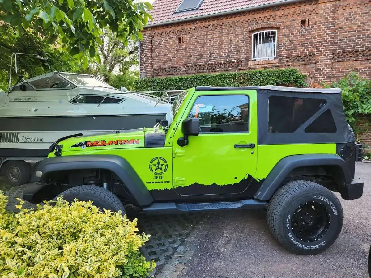 Gebraucht Jeep Wrangler 200 PS (147 kW) 2012 Grün SUV