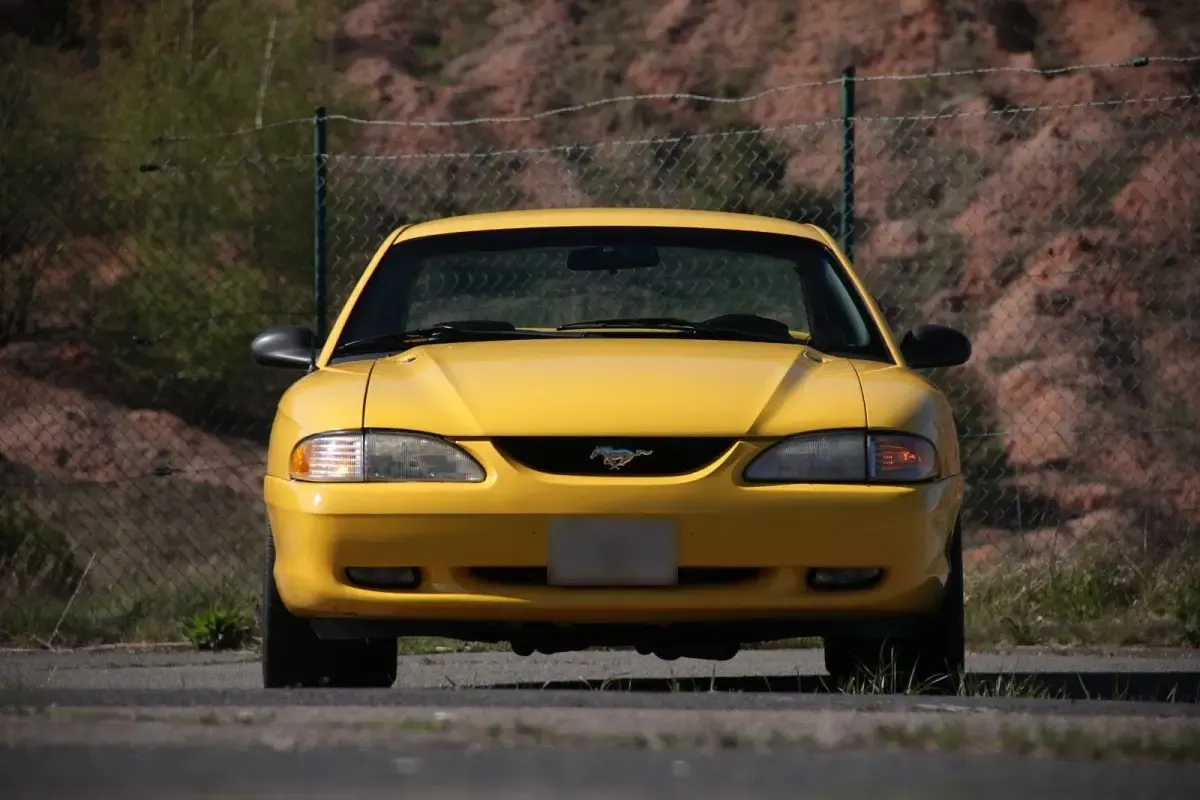 Occasion Ford Mustang 218 ch (160 kW) 1995 Jaune Coupé