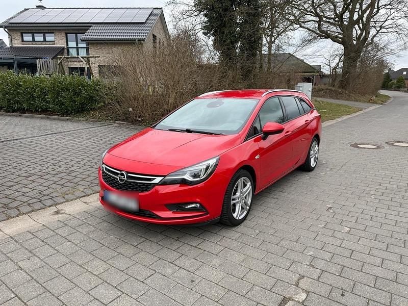 Gebraucht Opel Astra 125 PS (91 kW) 2019 Rot Kombi