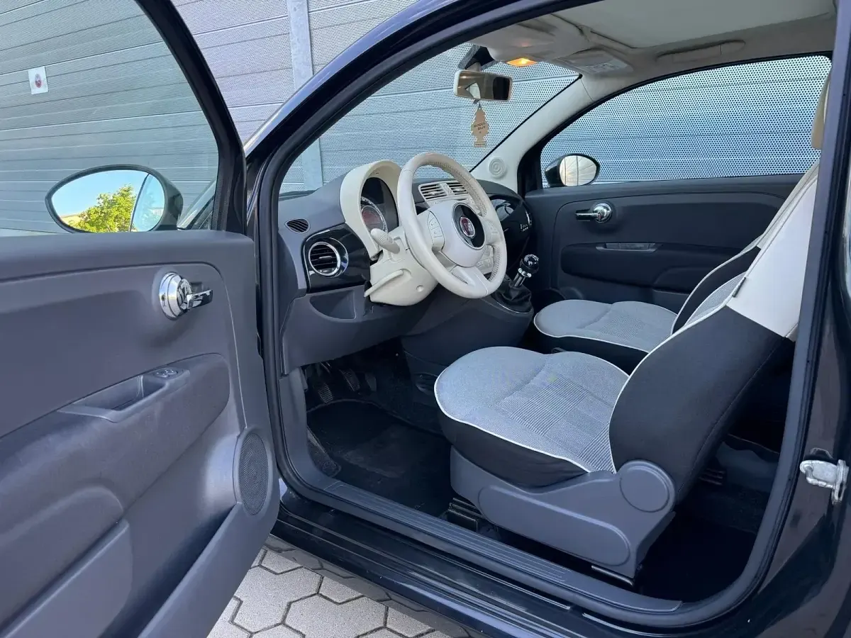 Gebraucht Fiat 500 70 PS (51 kW) 2015 Schwarz Kleinwagen