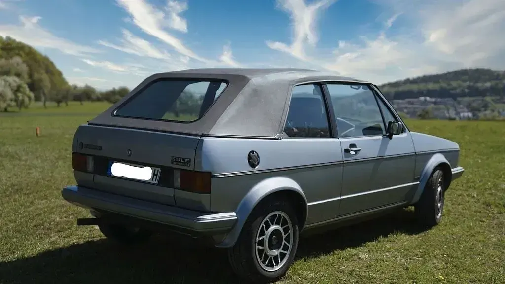 Gebraucht VW Golf Cabriolet 95 PS (69 kW) 1987 Grau Cabrio