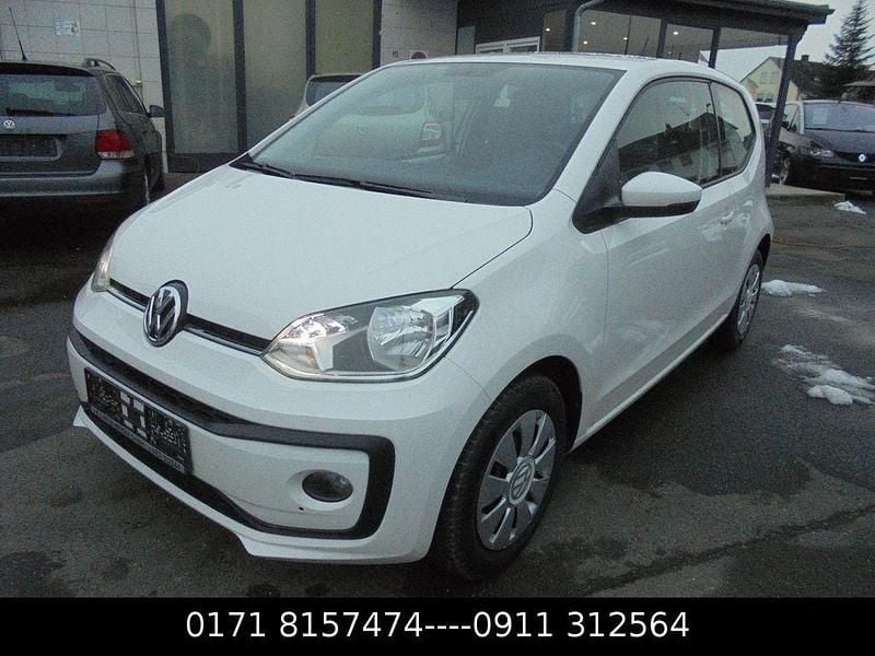 Weiß Gebraucht 2017 VW up! move up! Kleinwagen | 9.900 € (Fairer Preis) - Bild 1/4