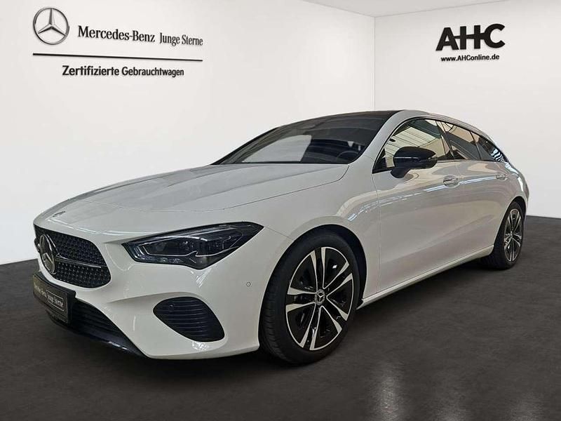 Unilack polarweiß Gebraucht 2024 Mercedes CLA180 Shooting Brake Progressive Kombi | 34.890 € - Bild 1/4