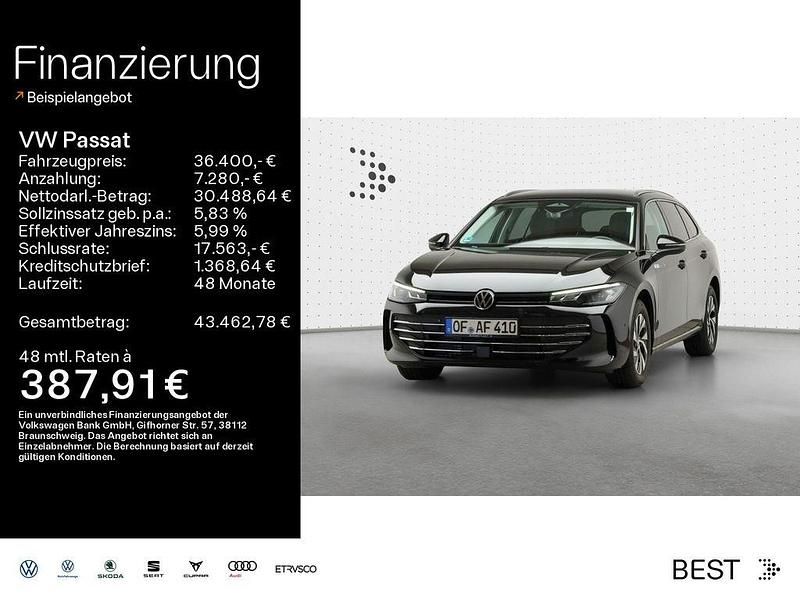 Schwarz Gebraucht 2024 VW Passat Business Limousine | 36.400 € (Superpreis) - Bild 1/4