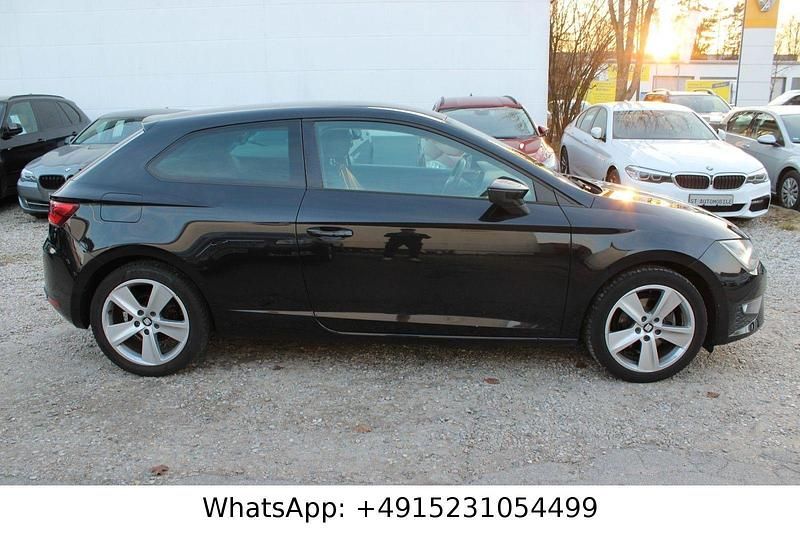 Gebraucht Seat Leon FR 125 PS (91 kW) 2014 Schwarz Coupé