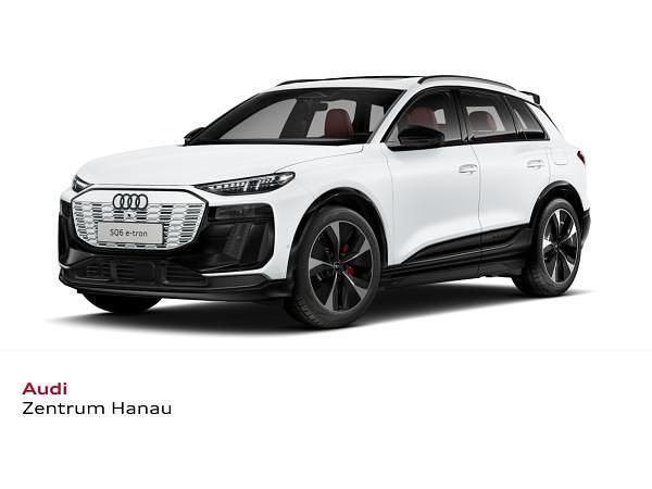 Weiß (gletscherweiß metallic) Gebraucht 2025 Audi SQ6 e-tron Ambiente SUV | 82.000 € (Etwas zu teuer) - Bild 1/4