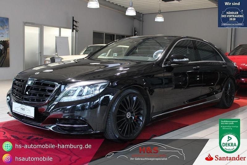 Obsidianschwarz lack Gebraucht 2016 Mercedes S400 Limousine | 40.900 € (Superpreis) - Bild 1/4