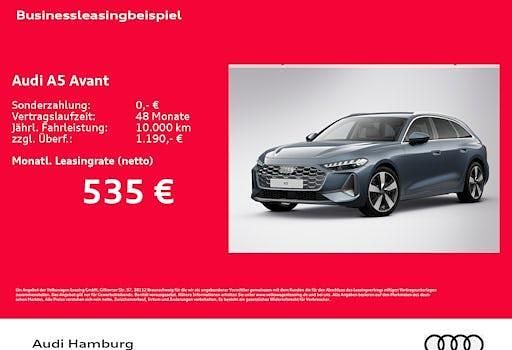 Neu Audi A5 Advanced Plus 204 PS (150 kW) 2025 Blau Kombi