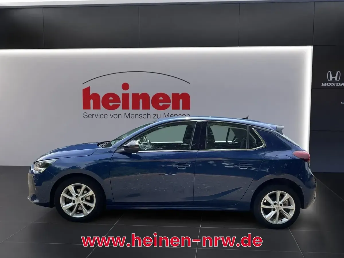 Gebraucht Opel Corsa Elegance 101 PS (74 kW) 2021 Blau Kleinwagen