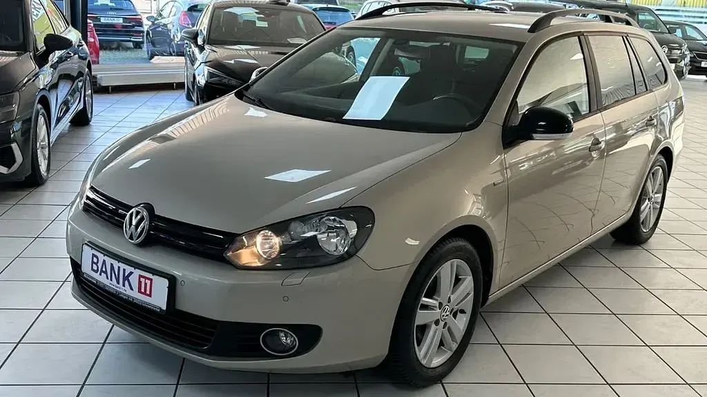 Gebraucht VW Golf VI Match 86 PS (63 kW) 2013 Silber Kombi