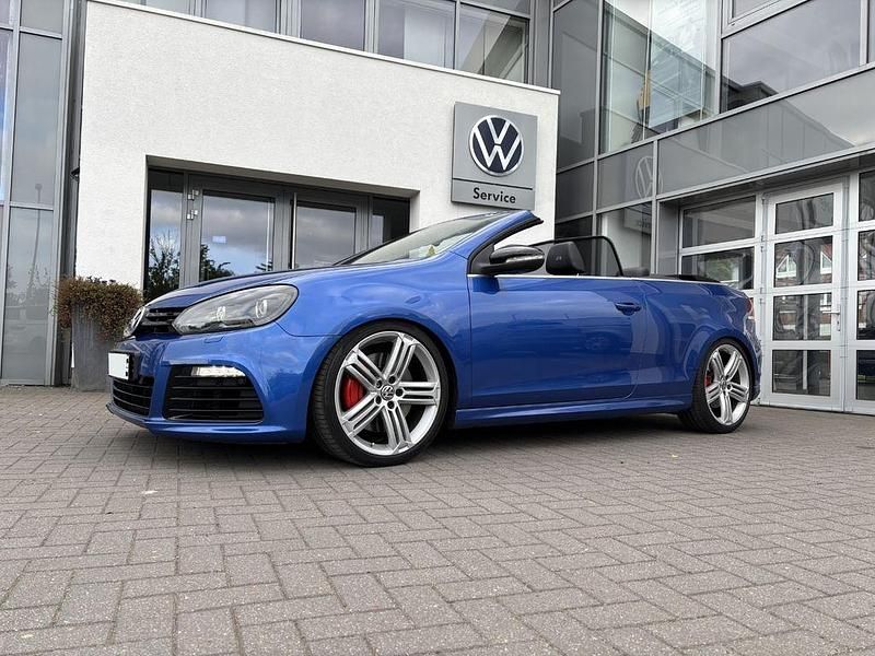 Gebraucht VW Golf Cabriolet R 265 PS (194 kW) 2014 Blau Cabrio